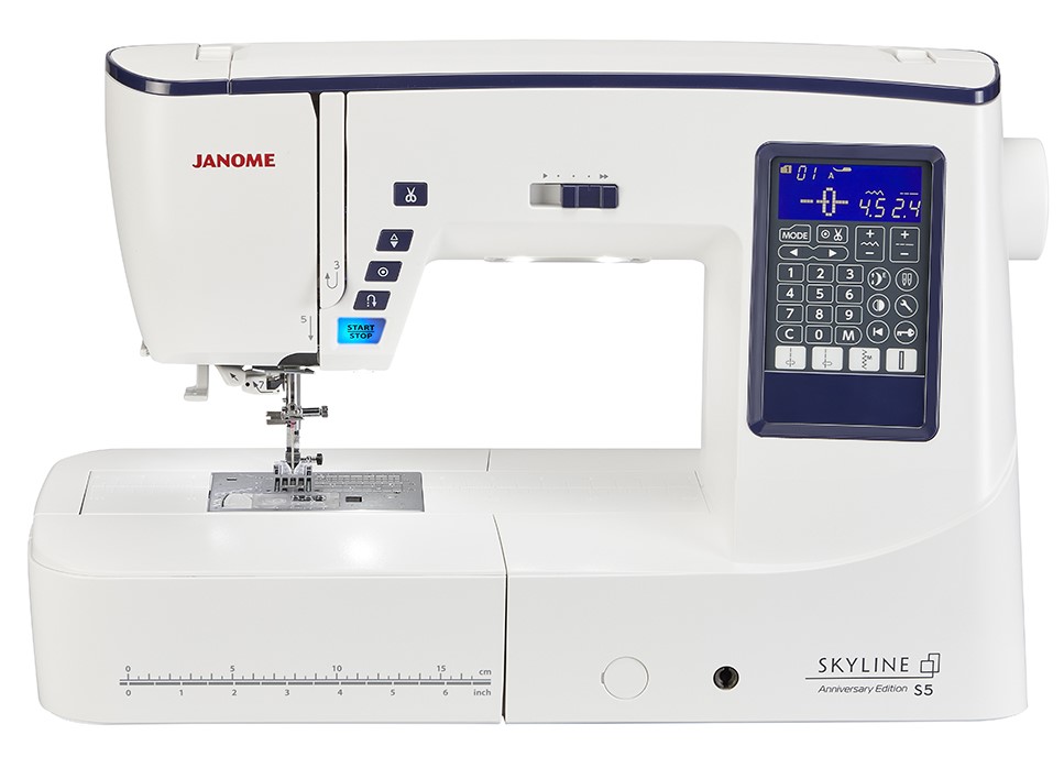 JANOME Skyline S5 Anniversary Edition